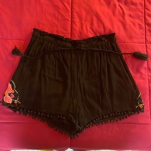 Embroidered Shorts